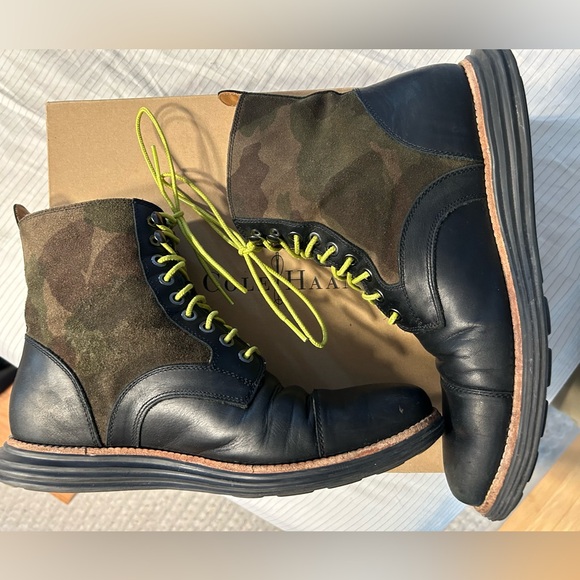 Cole Haan Men’s lunargrande waterproof lace boot. Men’s 8.5 - Picture 8 of 9